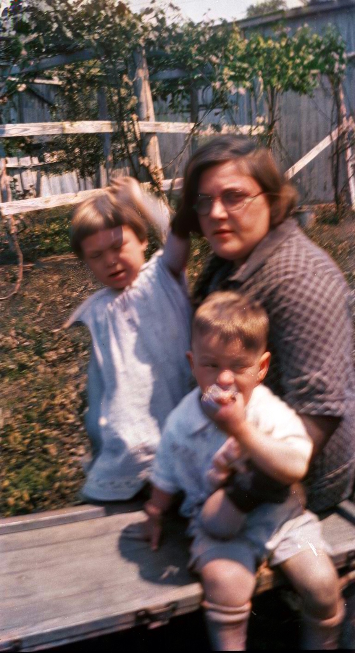 Mildred, Stan and Freda